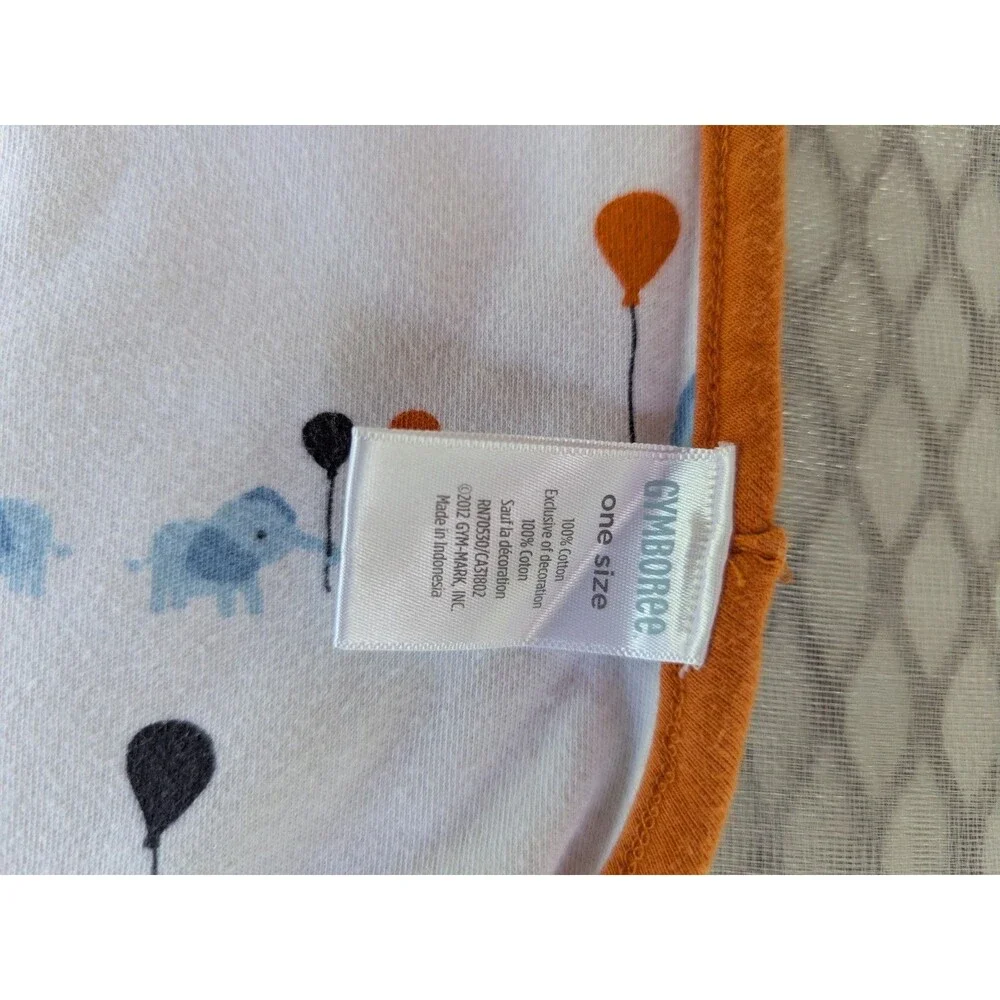 Gymboree 2013 Little Peanut Navy Blue Elephant Blanket Layette Baby Boys Balloon